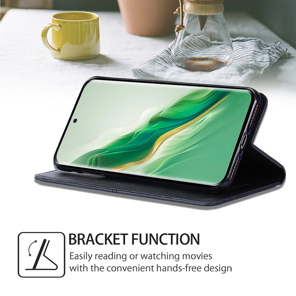 For Huawei nova 12 5G Phone Case Card Slots Cowhide Texture Leather Flip Cover For Huawei nova 12 5G Phone Case Card Slots Cowhide Texture Leather Flip Cover